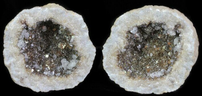 Keokuk Geode with Calcite Crystals - Missouri #62267
